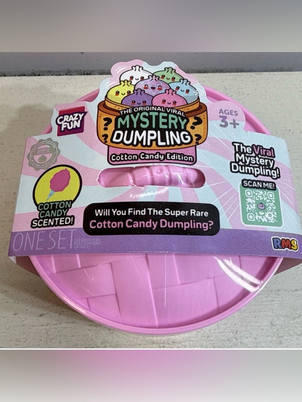 RMS Mystery Dumpling Cotton Candy Edition - Pink Scented Collectible